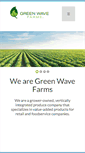 Mobile Screenshot of greenwavefarms.com